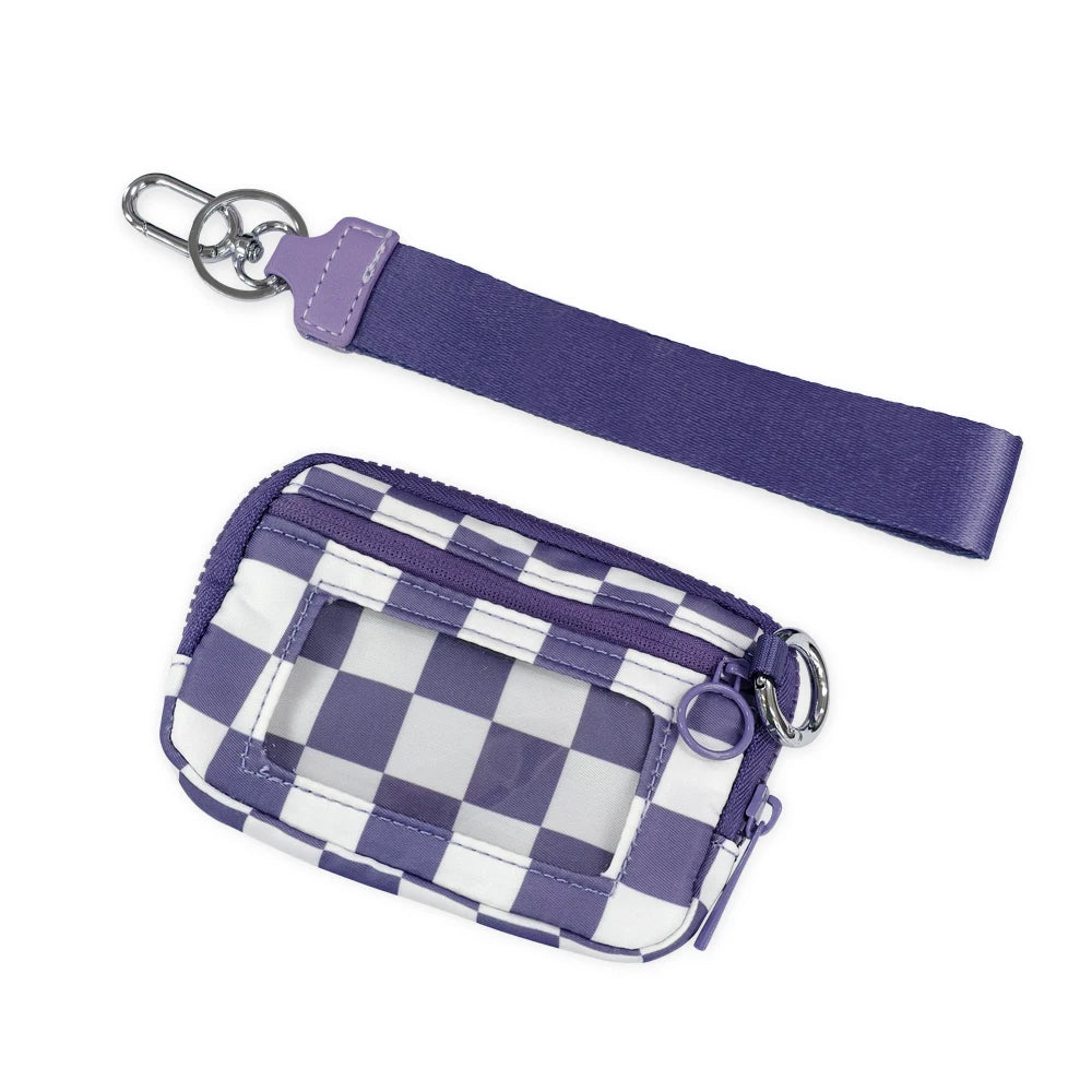 Iris Wallet - Compact Travel Organizer with Wrist Strap