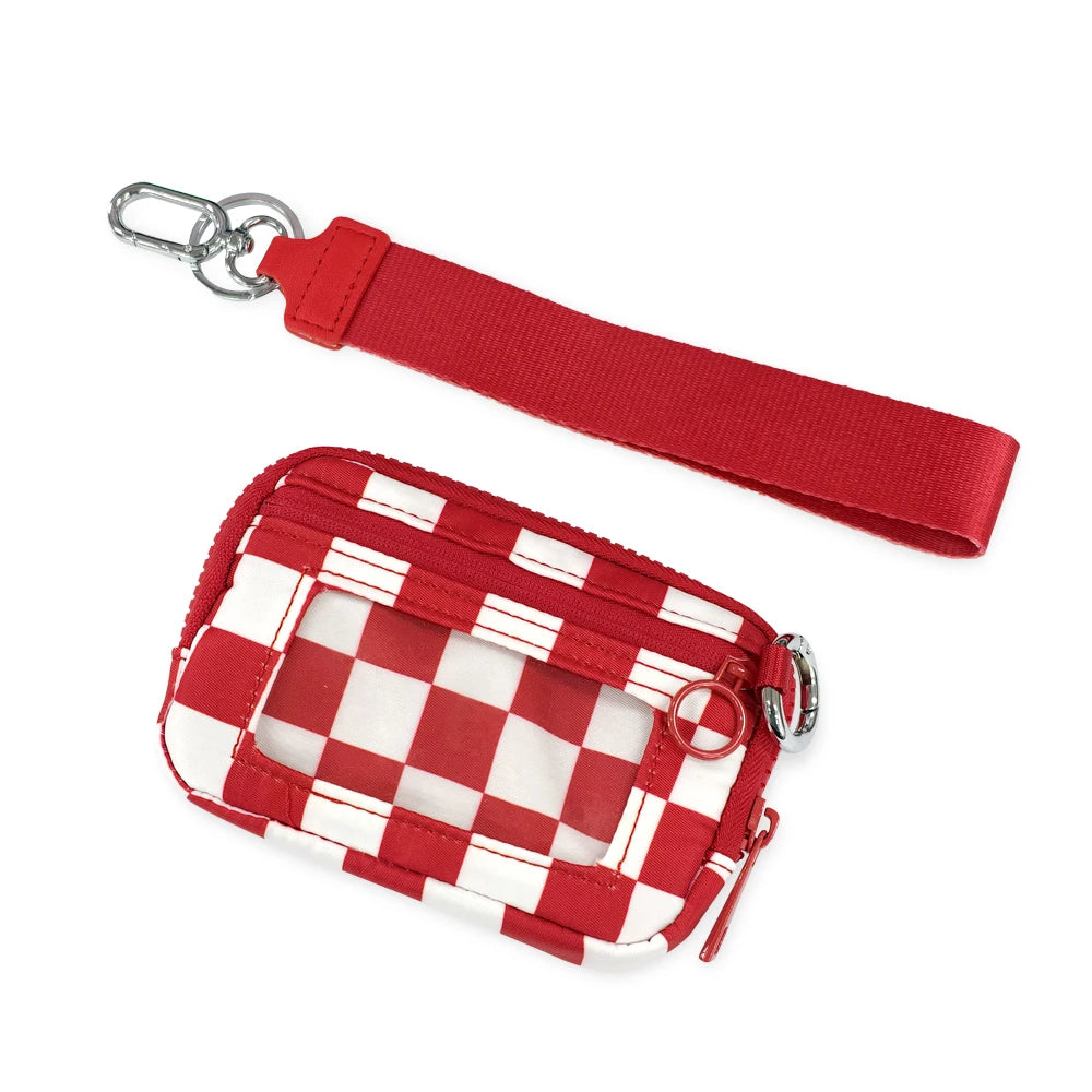 Iris Wallet - Compact Travel Organizer with Wrist Strap