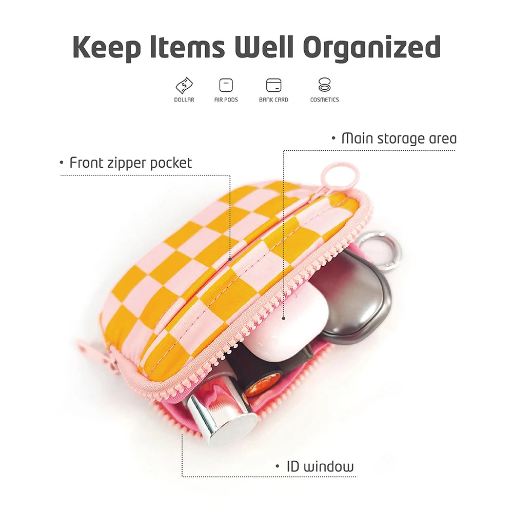 Iris Wallet - Compact Travel Organizer with Wrist Strap