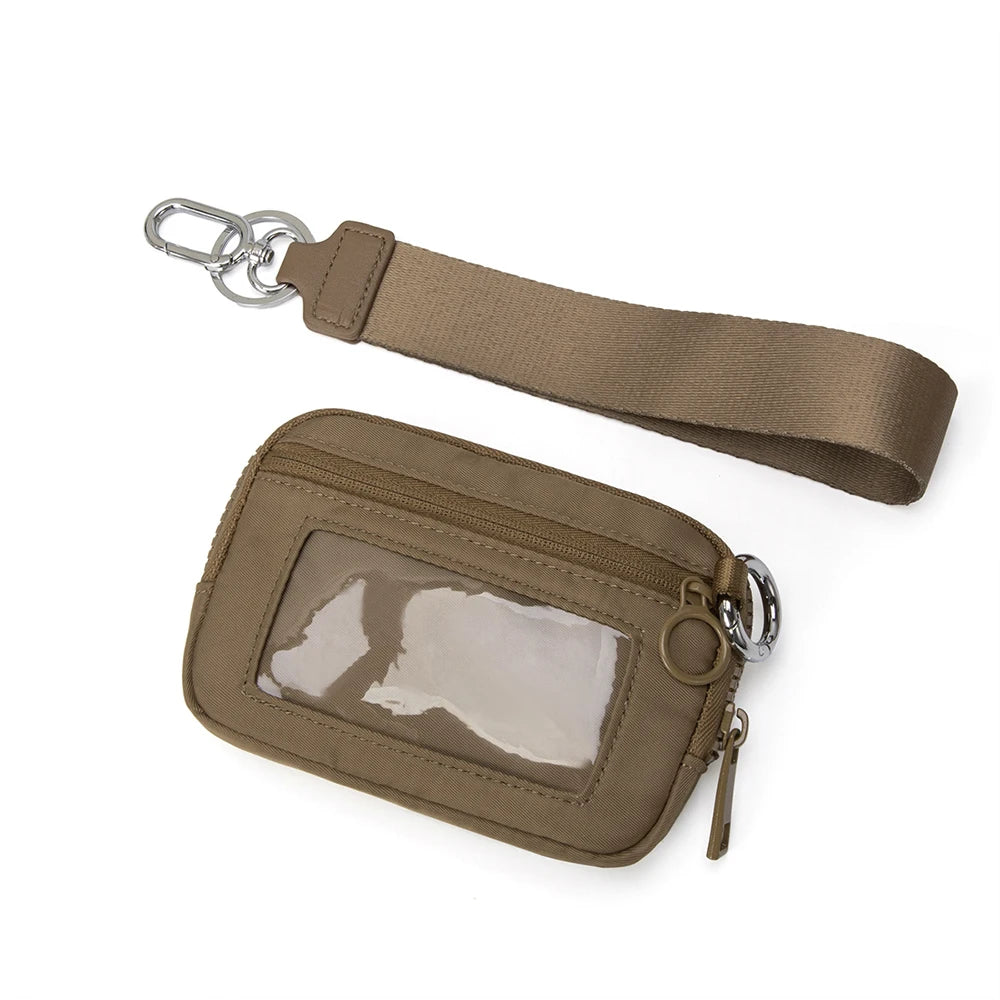 Iris Wallet - Compact Travel Organizer with Wrist Strap