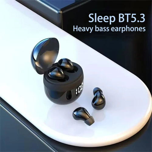 SK18 Wireless Bluetooth Earbuds - Ultra Mini with LED Display