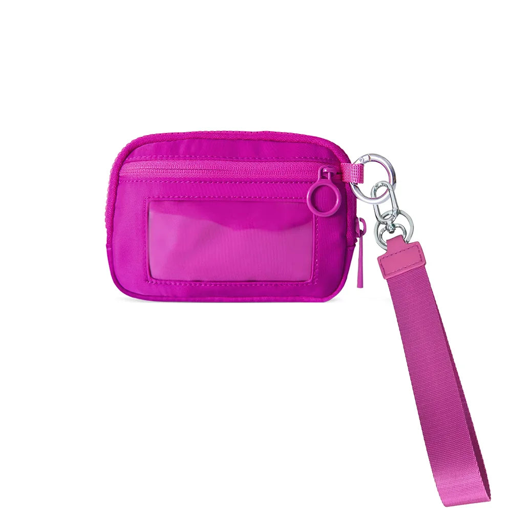 Iris Wallet - Compact Travel Organizer with Wrist Strap
