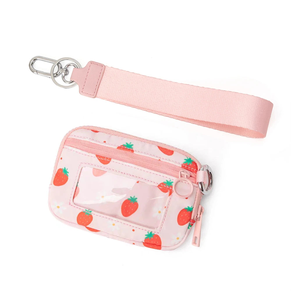 Iris Wallet - Compact Travel Organizer with Wrist Strap
